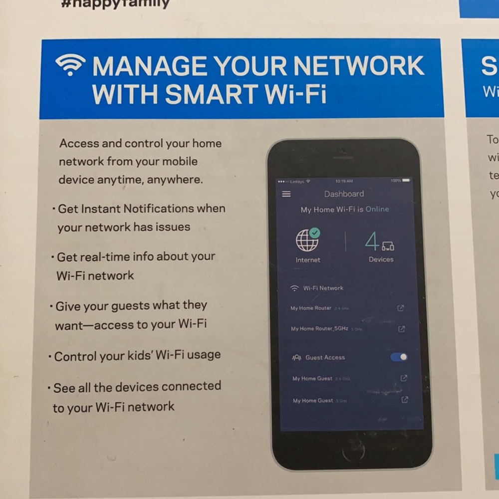 LINKSYS Max-Stream with MU-MIMO Technology Router - Picture 9 of 11